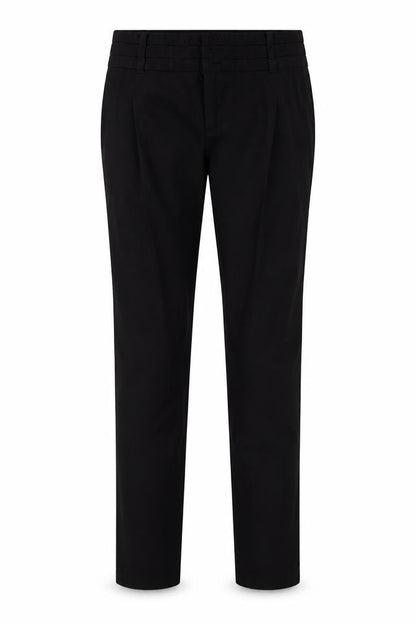 Front view of New Look girls’ black dress pants trousers, size 12, years