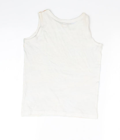 F&F Girls Multicoloured Geometric  Basic Tank Size 8-9 Years
