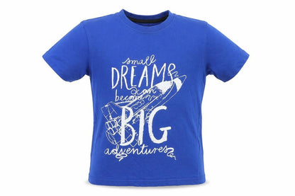 DOONE Boys Blue   Basic T-Shirt Size 6-7 Years