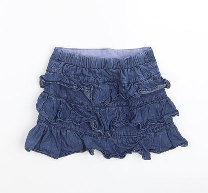 Gap Girls Blue   Skater Skirt Size 4 Years