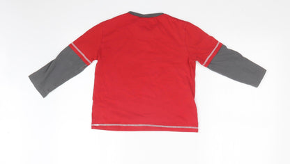 Liverpool FC Boys Multicoloured   Basic T-Shirt Size 8 Years