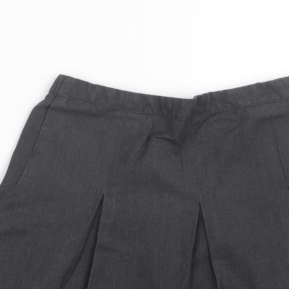 George Girls Grey   Pleated Skirt Size 7-8 Years