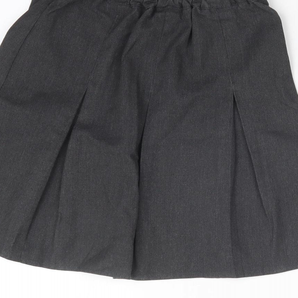 George Girls Grey   Pleated Skirt Size 7-8 Years