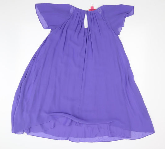 Monsoon Womens Purple   A-Line  Size 8