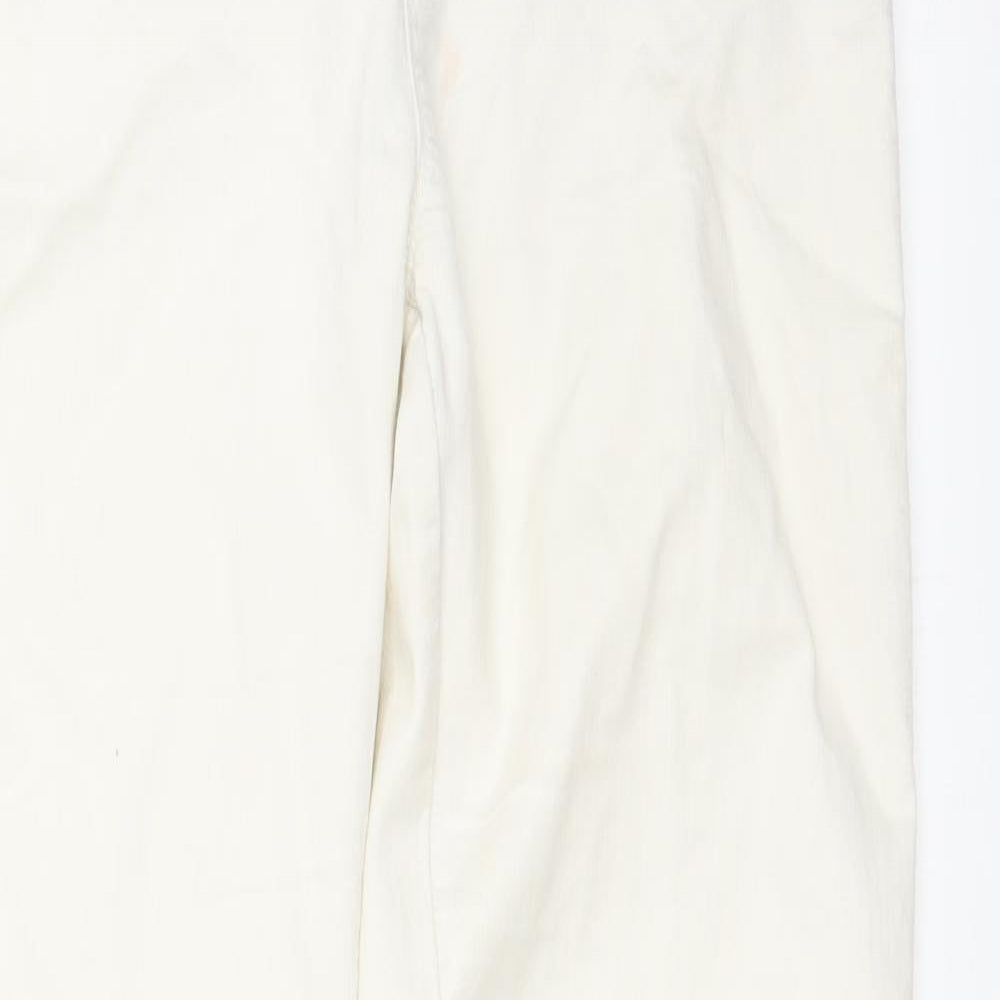 DENIM CO Womens White   Jegging Jeans Size 8 L29 in