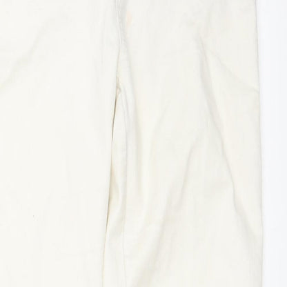 DENIM CO Womens White   Jegging Jeans Size 8 L29 in