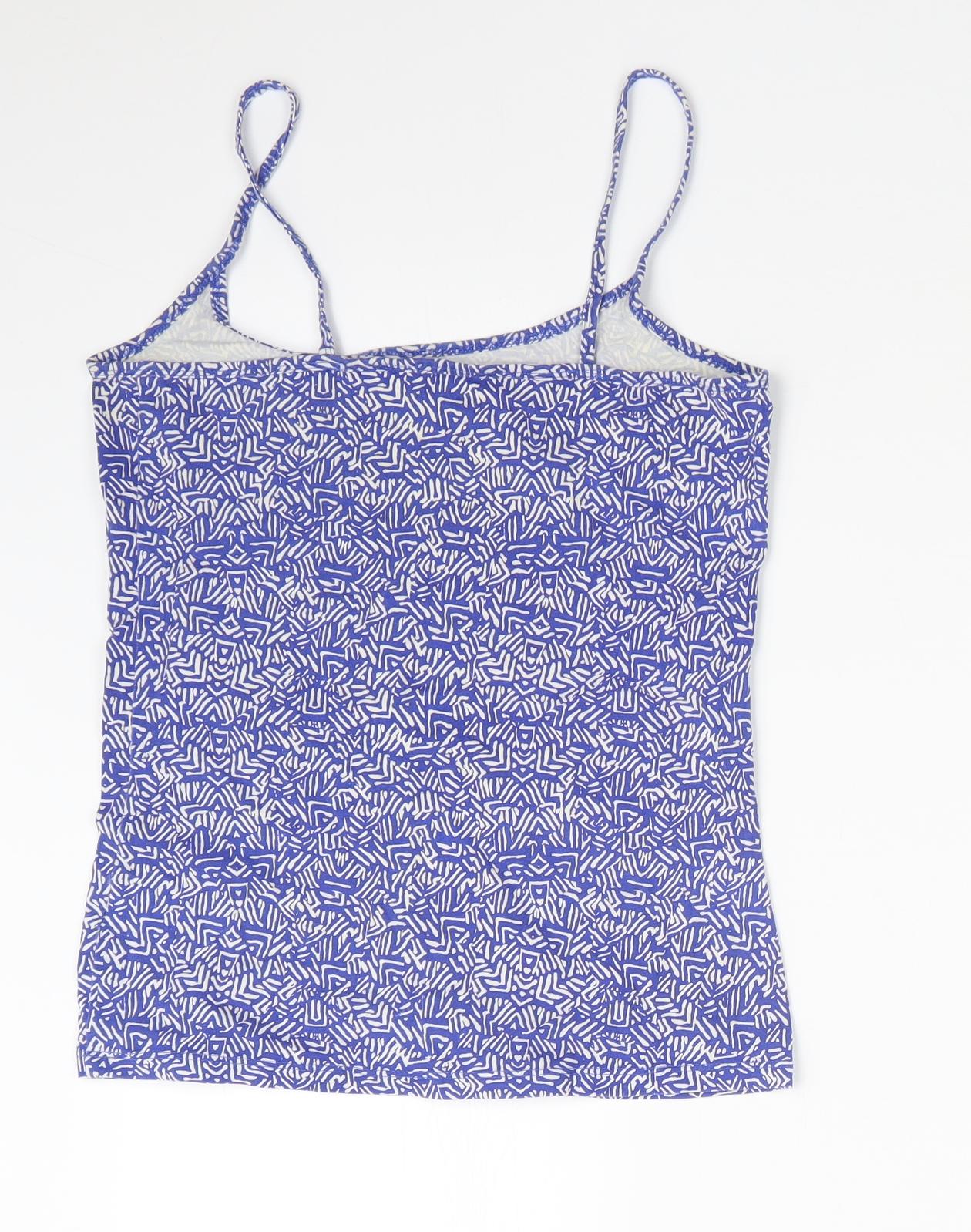 Womens UK Size 6 NEXT Blue Camisole T-Shirt