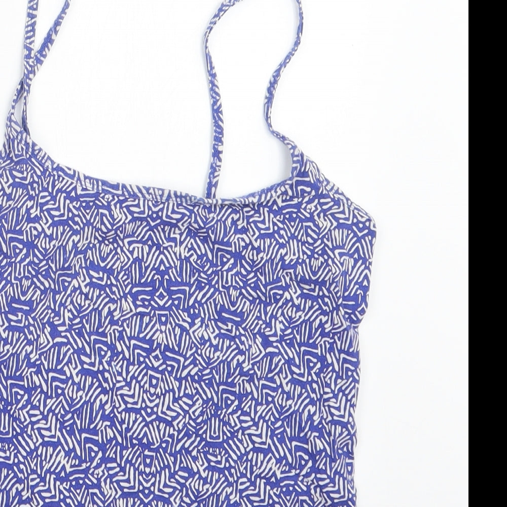 Womens UK Size 6 NEXT Blue Camisole T-Shirt