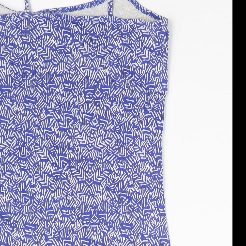 Womens UK Size 6 NEXT Blue Camisole T-Shirt