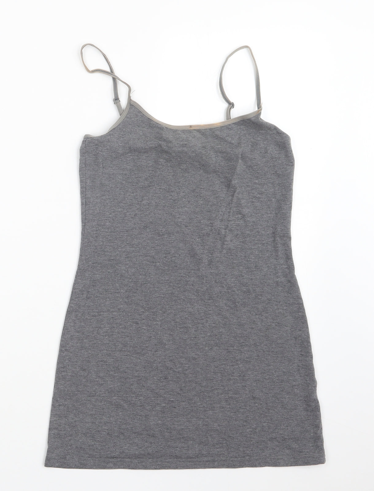 Womens UK Size XS H&M Grey Camisole T-Shirt