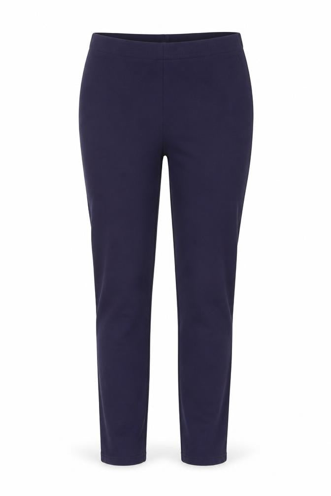 Front view of George women’s blue trousers, size UK 8, 26-inch leg