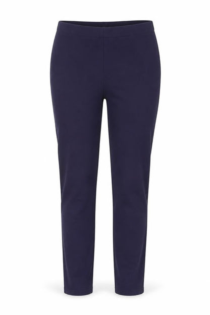 Front view of George women’s blue trousers, size UK 8, 26-inch leg