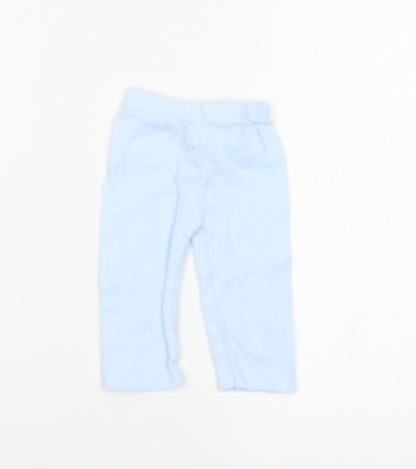 BEBE BONITO Baby Blue   Jogger Leggings Size 3-6 Months