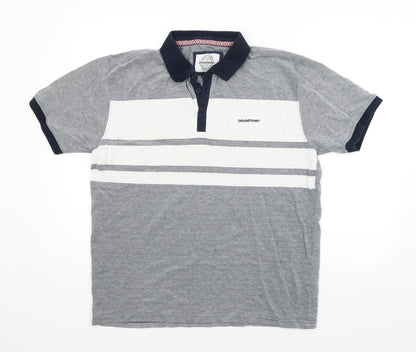 Brookhaven Mens Grey    Polo Size XL