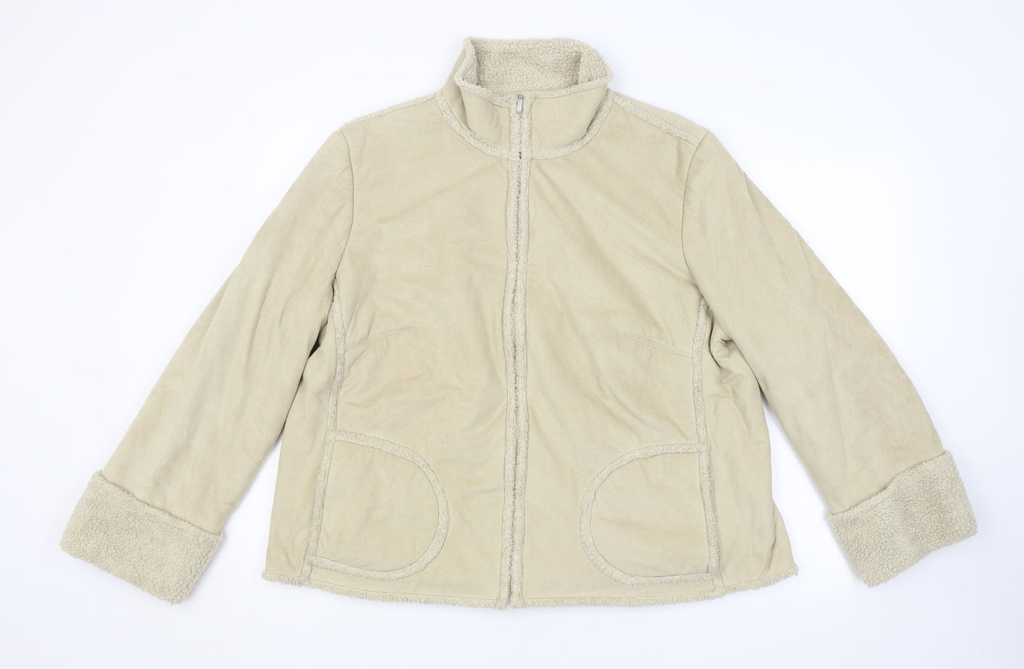 George Womens Beige   Jacket  Size 18