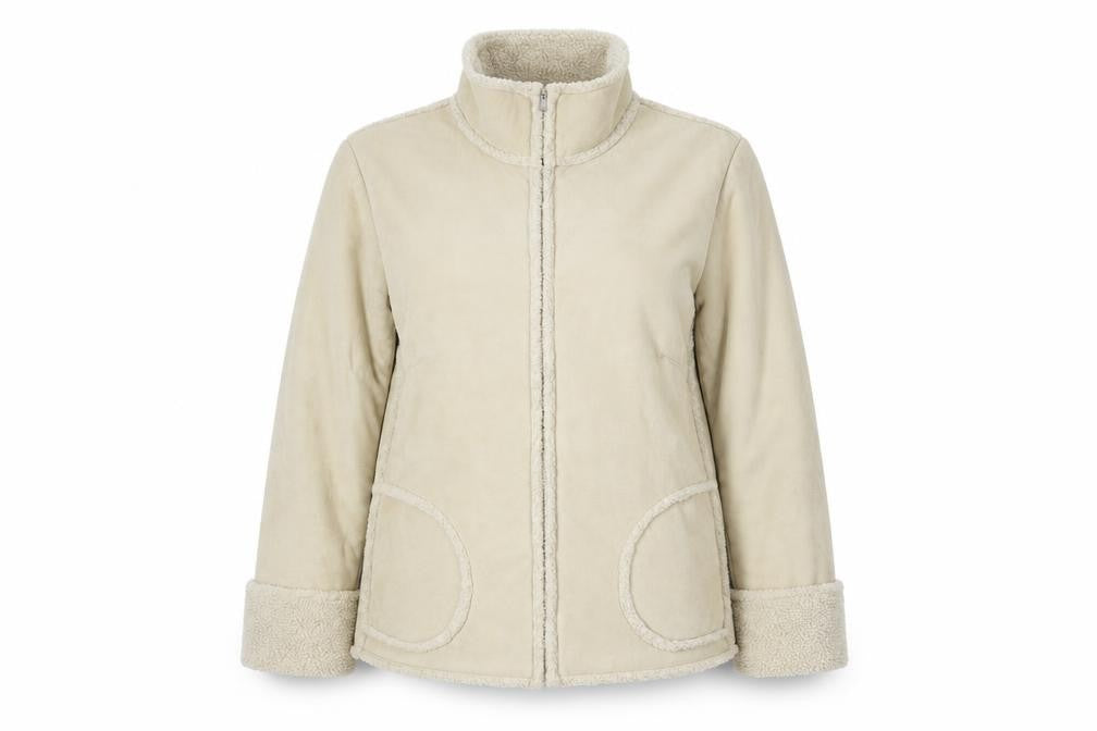 Womens UK Size 18 George Beige Jacket
