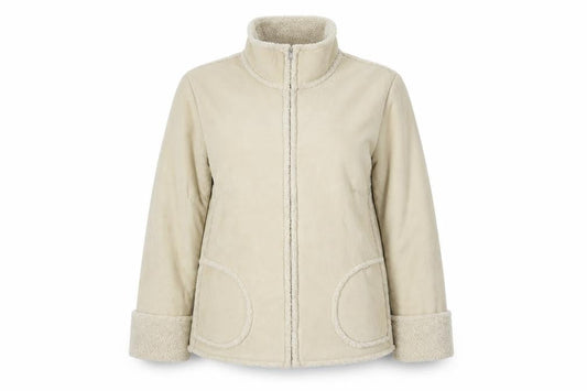 Womens UK Size 18 George Beige Jacket