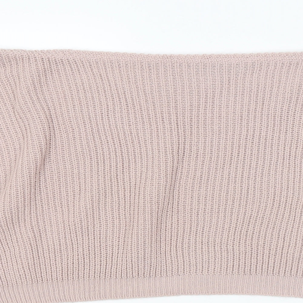Womens UK Size L PRETTYLITTLETHING Pink Pullover Jumper