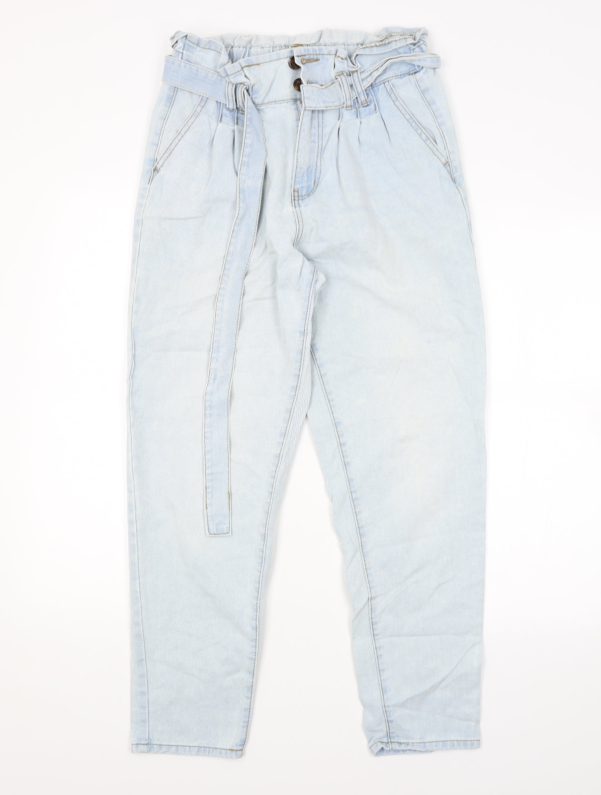 DENIM CO. Womens Blue   Straight Jeans Size 10 L27 in