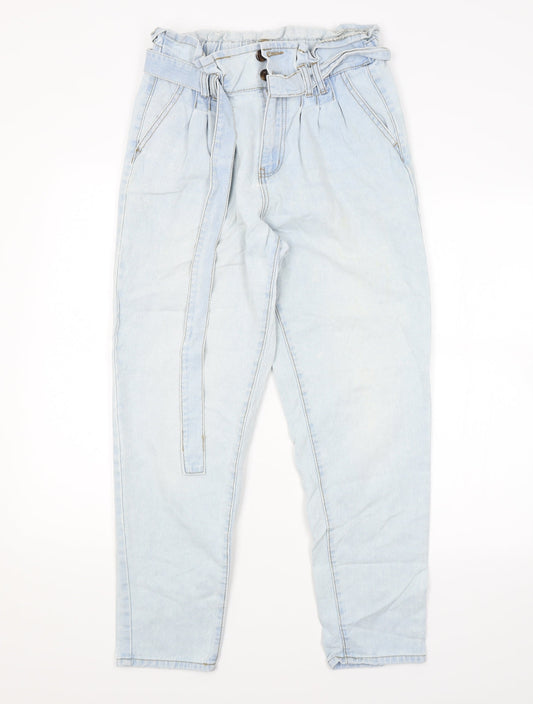 DENIM CO. Womens Blue   Straight Jeans Size 10 L27 in