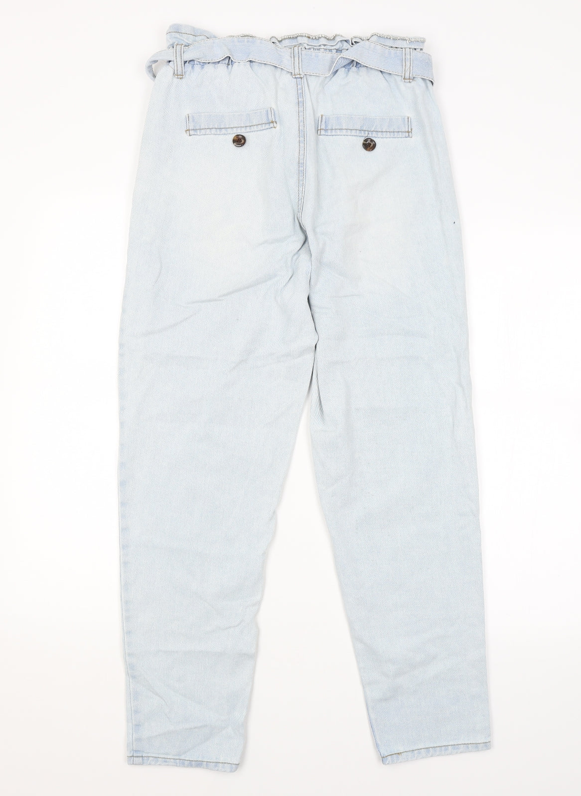 DENIM CO. Womens Blue   Straight Jeans Size 10 L27 in