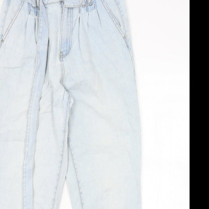 DENIM CO. Womens Blue   Straight Jeans Size 10 L27 in