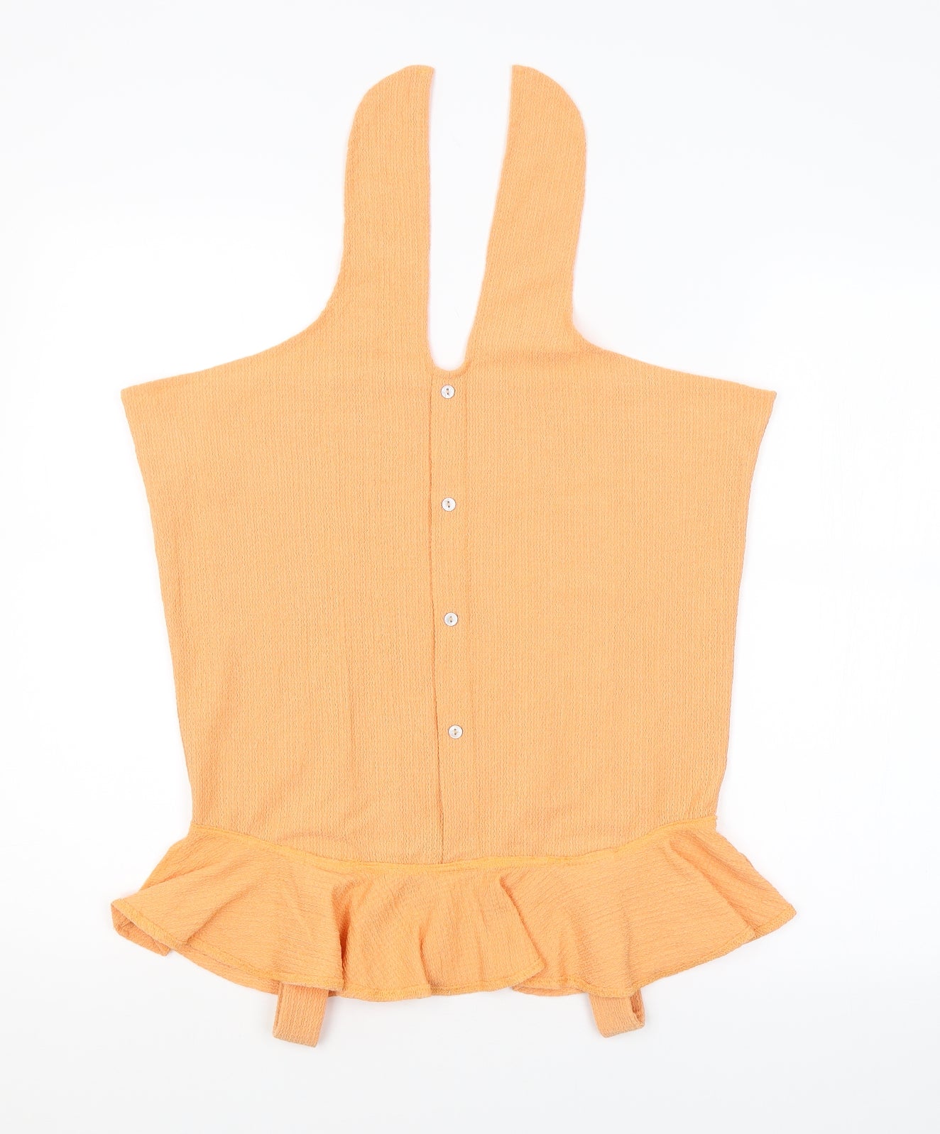 F&F Womens Orange   Basic Blouse Size 10