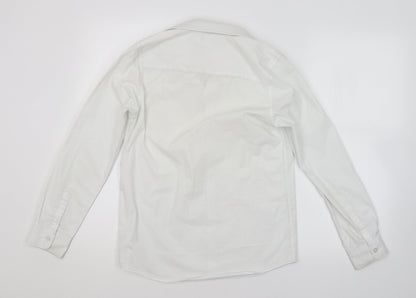 F&F Boys White   Basic Button-Up Size 12-13 Years
