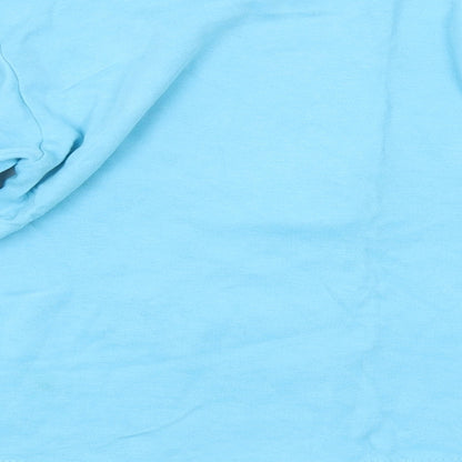 Preworn Boys Blue   Basic T-Shirt Size 7-8 Years