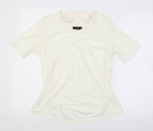 F&F Womens White   Basic Blouse Size 14