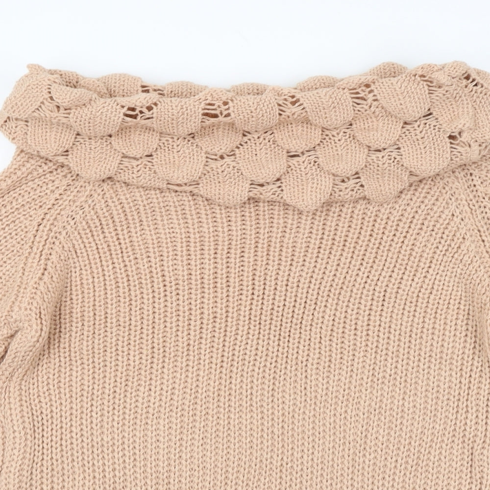 Womens UK Size  PARISIAN Pink Pullover Jumper