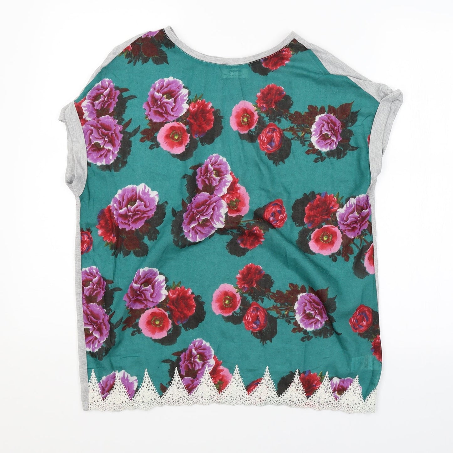 Papaya Womens Multicoloured Floral  Basic Blouse Size 12