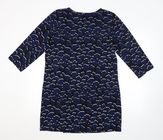 NEXT Womens Multicoloured Geometric  Pencil Dress  Size 14