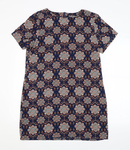 Womens UK Size 12 Fashion Union Multicoloured Basic Blouse