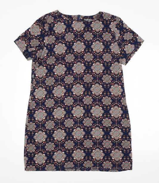 Womens UK Size 12 Fashion Union Multicoloured Basic Blouse