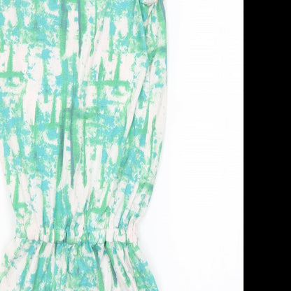 F&F Womens Green   Playsuit One-Piece Size 8