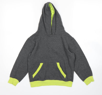 URB 65 Boys Grey   Pullover Hoodie Size 7-8 Years