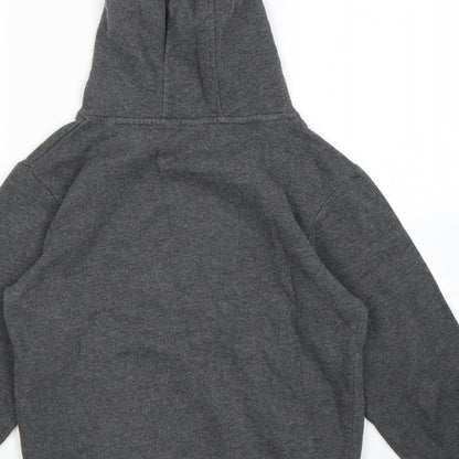 URB 65 Boys Grey   Pullover Hoodie Size 7-8 Years