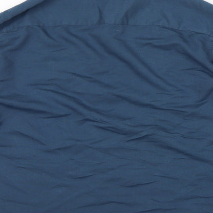 Roberto Carlo Mens Blue    Button-Up Size L