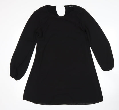 Boohoo Womens Black   A-Line  Size 8