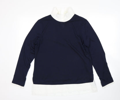 Womens UK Size 14 Dorothy Perkins Blue Pullover Jumper