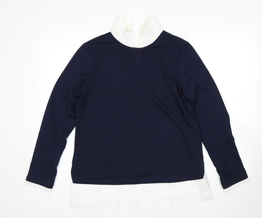 Womens UK Size 14 Dorothy Perkins Blue Pullover Jumper