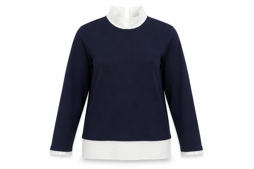 Womens UK Size 14 Dorothy Perkins Blue Pullover Jumper
