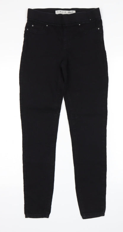 Denim Co Womens Black   Jegging Jeans Size 8 L28 in