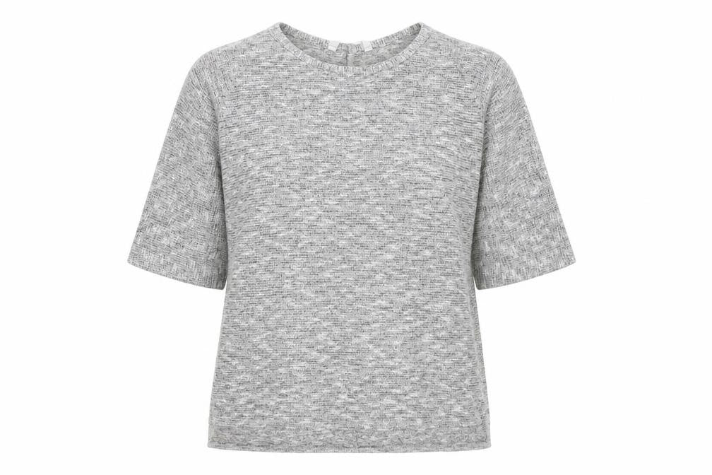 Womens UK Size 14 Peacocks Grey Pullover Jumper