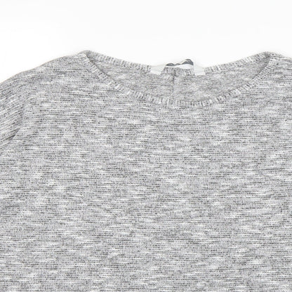 Womens UK Size 14 Peacocks Grey Pullover Jumper