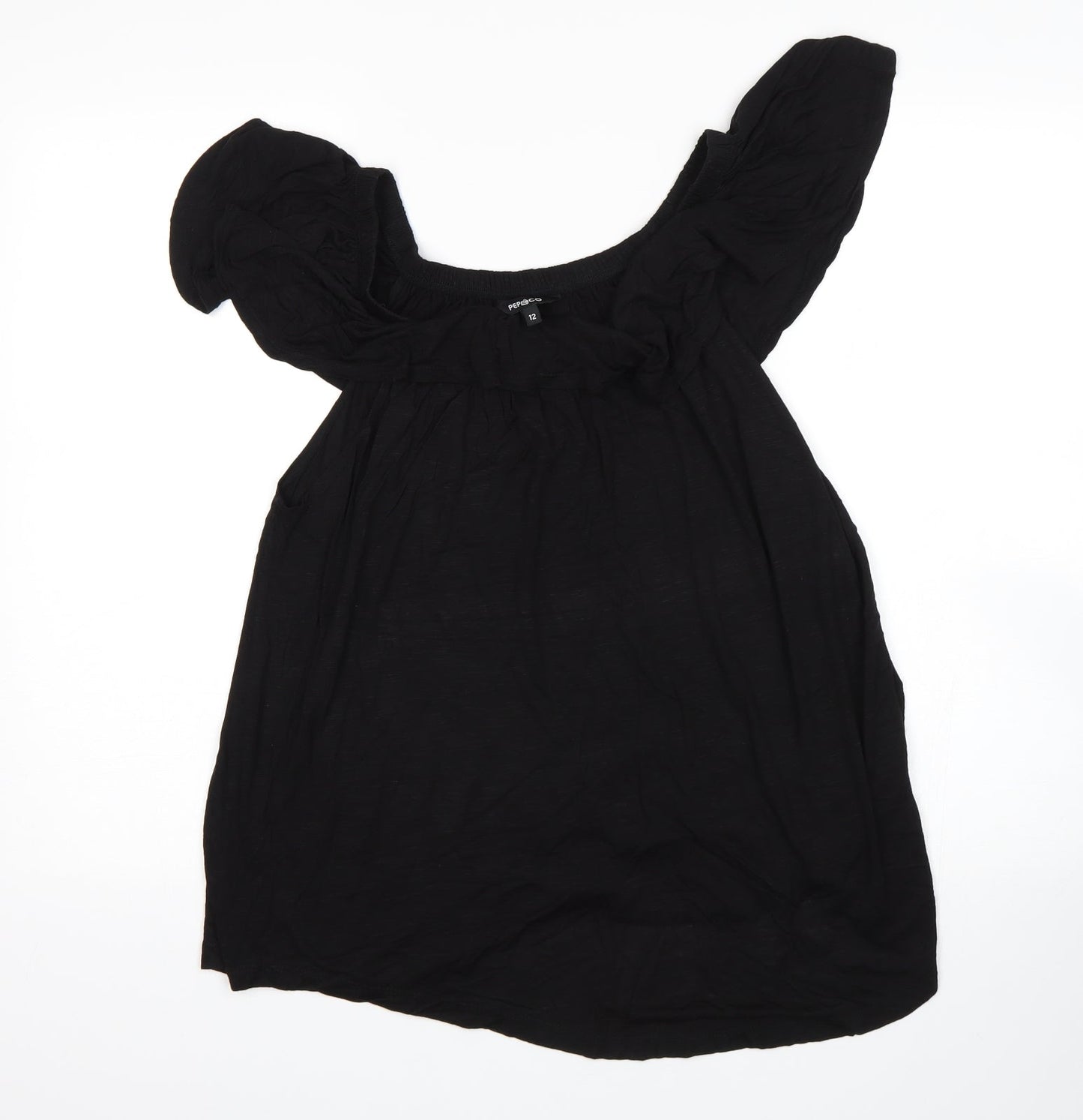 Pep&Co Womens Black   Basic Tank Size 12
