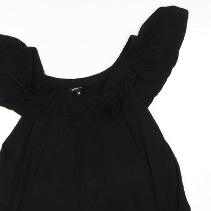 Pep&Co Womens Black   Basic Tank Size 12