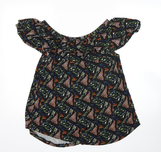 Womens UK Size 12 Pep&co Multicoloured Basic Tank