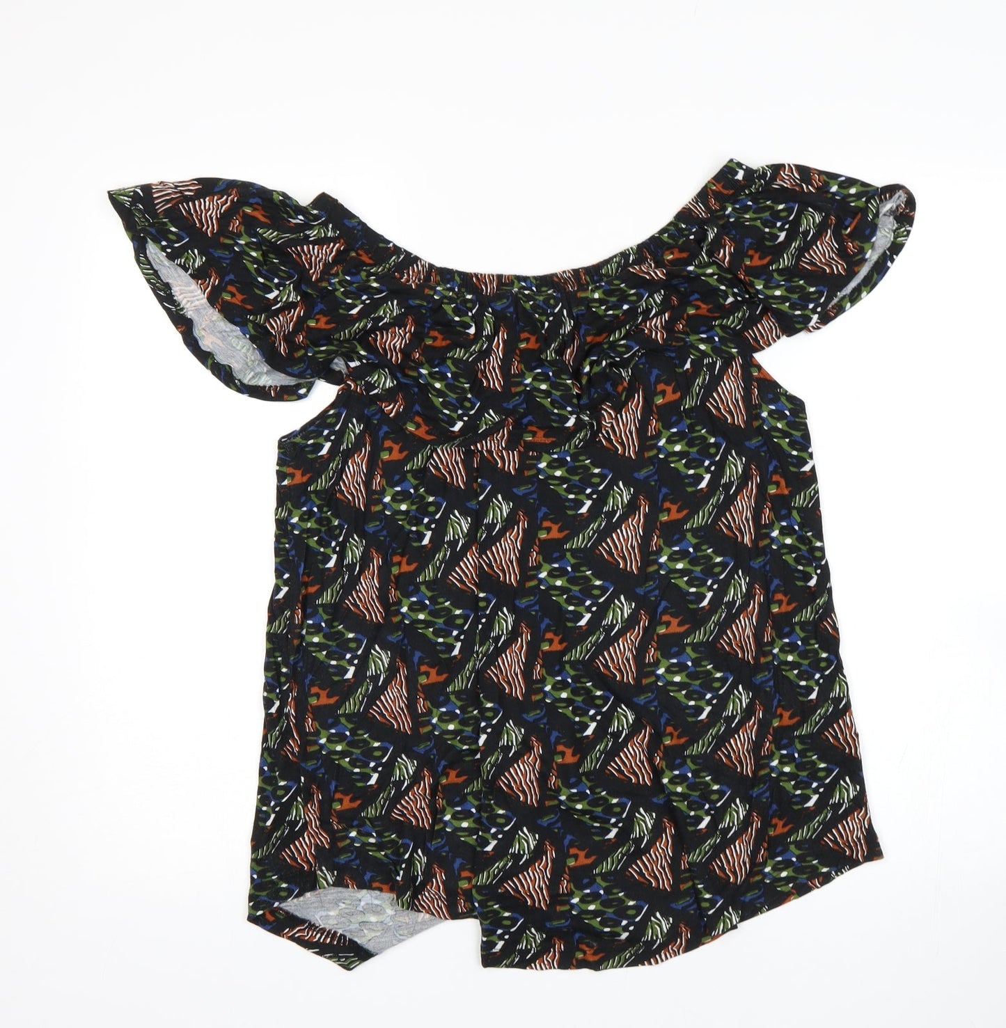 Womens UK Size 12 Pep&co Multicoloured Basic Tank